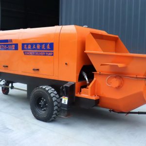 Concrete pump mixer truck