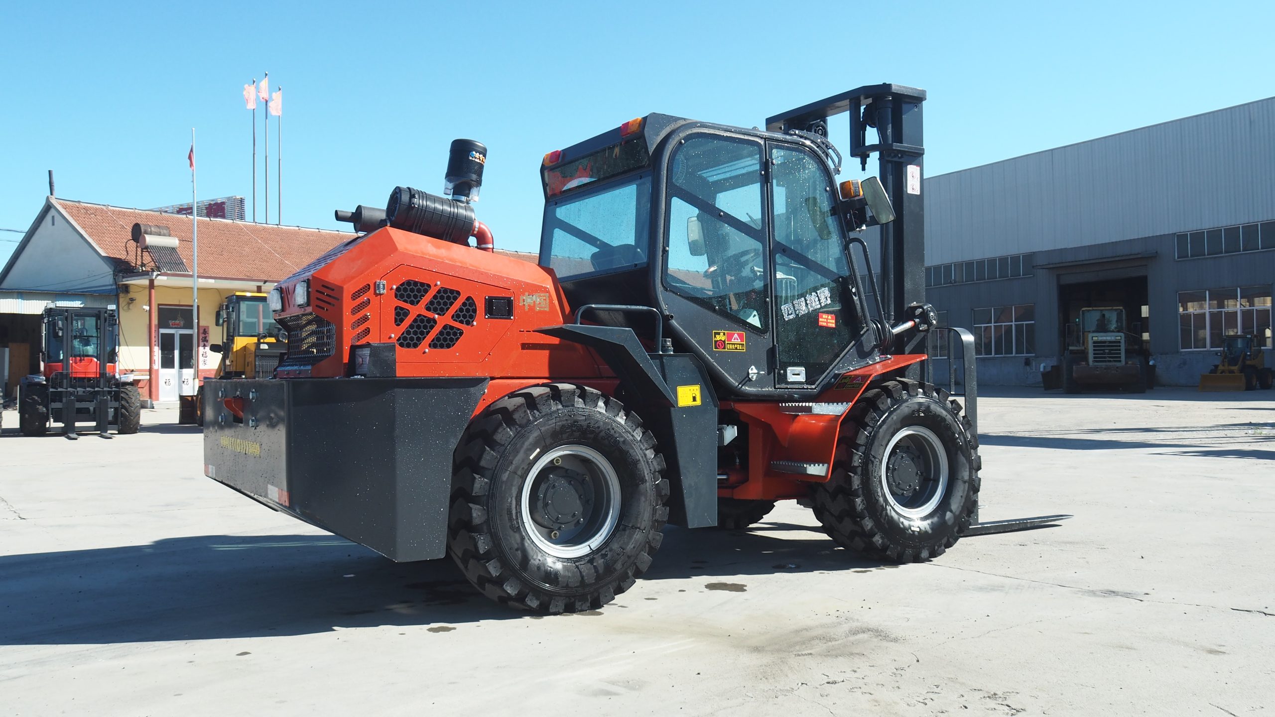 3.5-ton center-hinged off-road forklift(LZLT) - Image 6